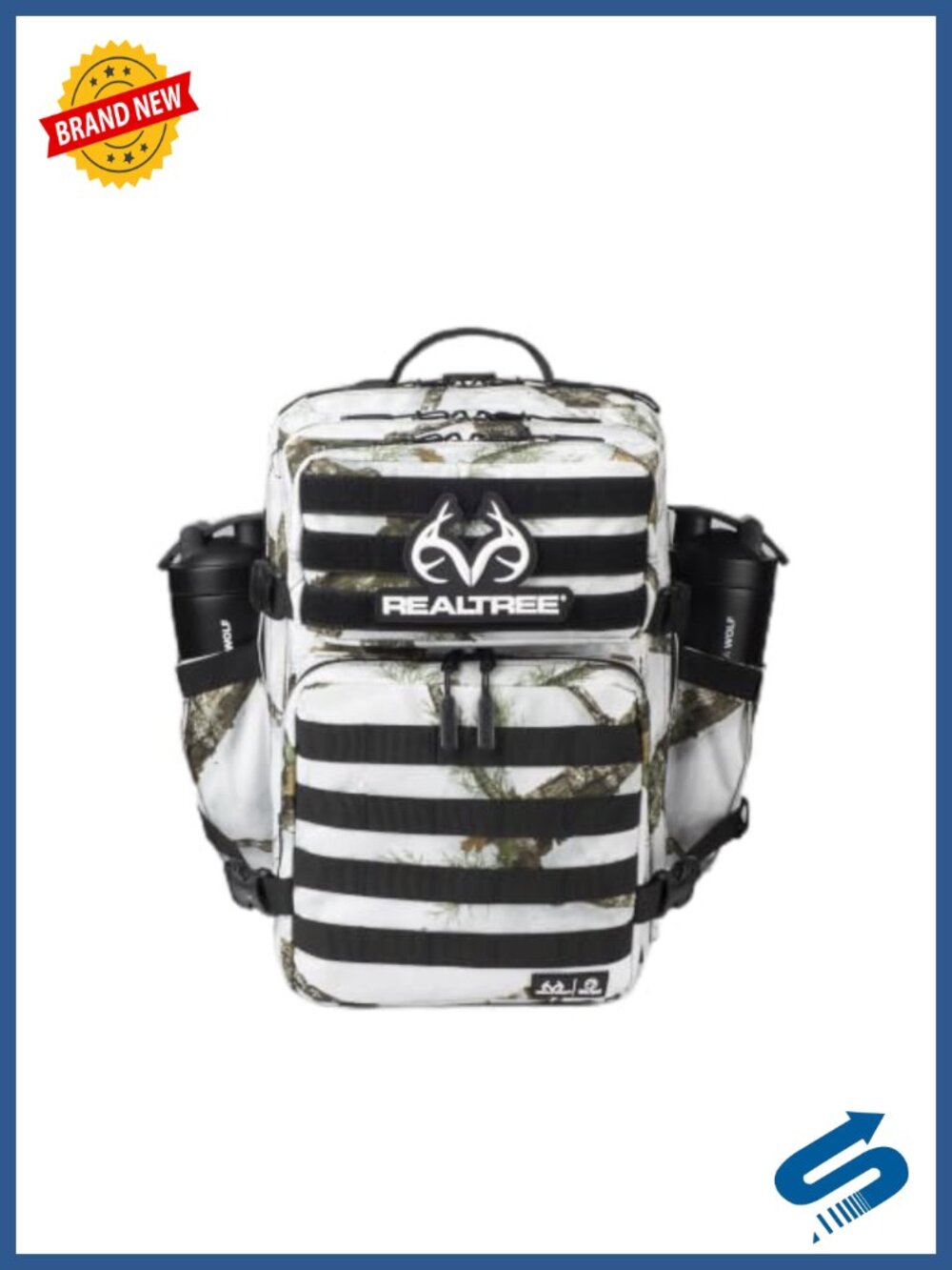 35L Waterproof Oxford Gym Backpack MOLLE Tactical Laptop Daypack